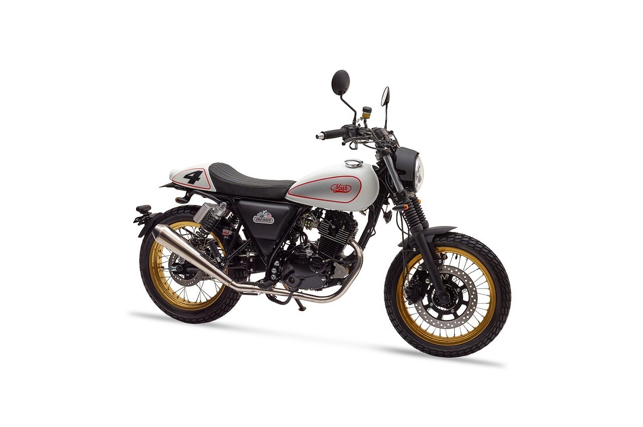 Dirt Track 125cc - Blanc