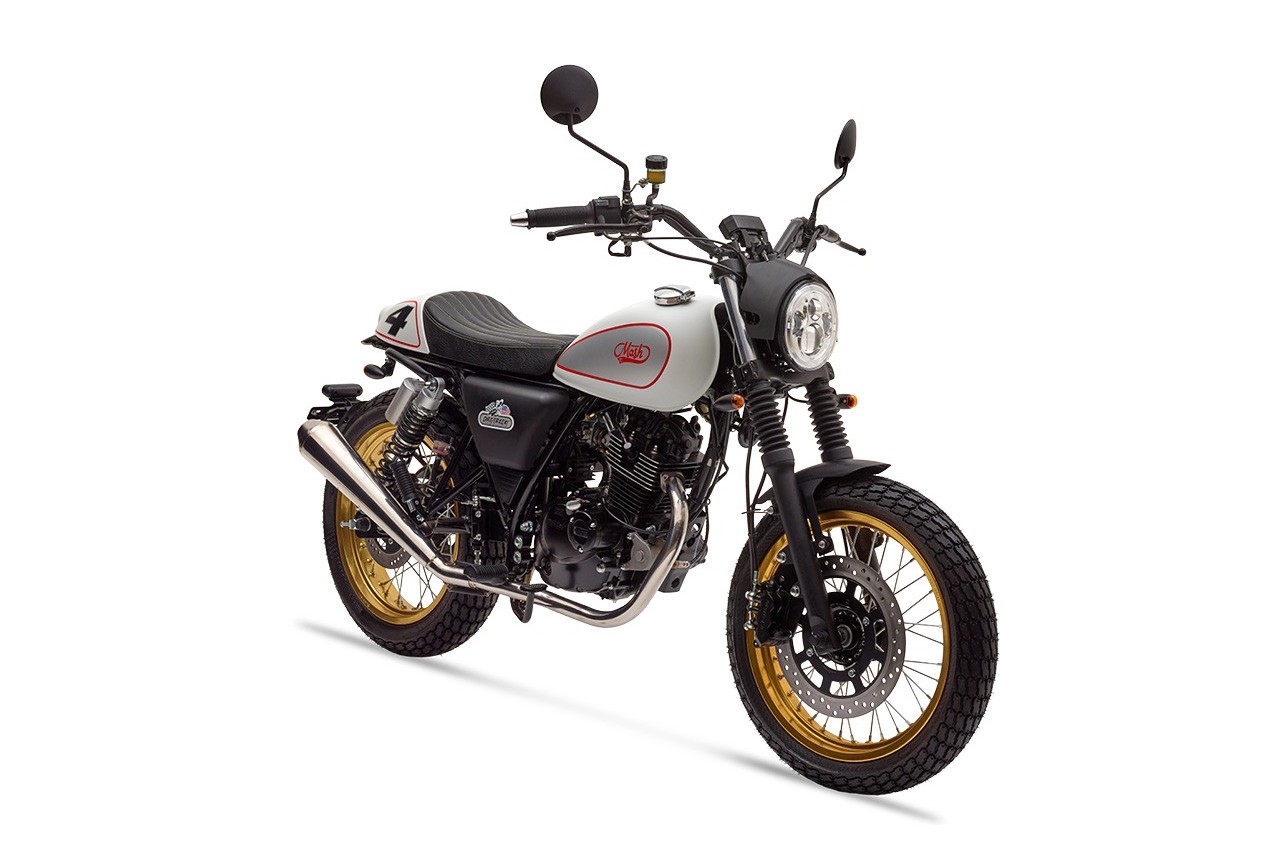 Dirt Track 125cc - Blanc