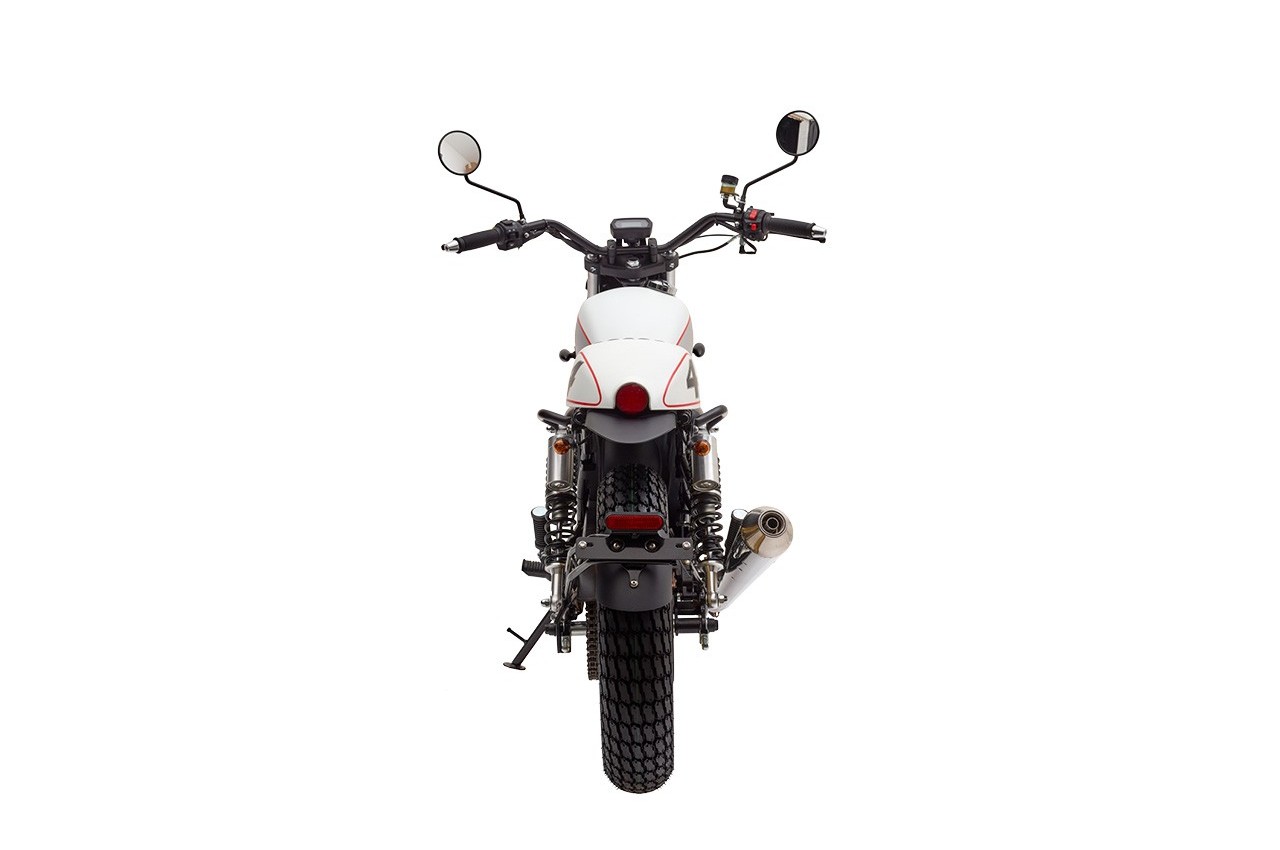 Dirt Track 125cc - Blanc