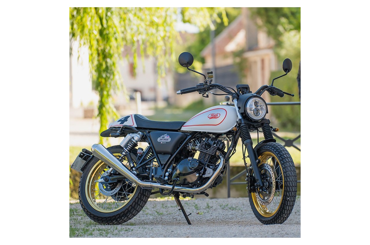Dirt Track 125cc - Blanc