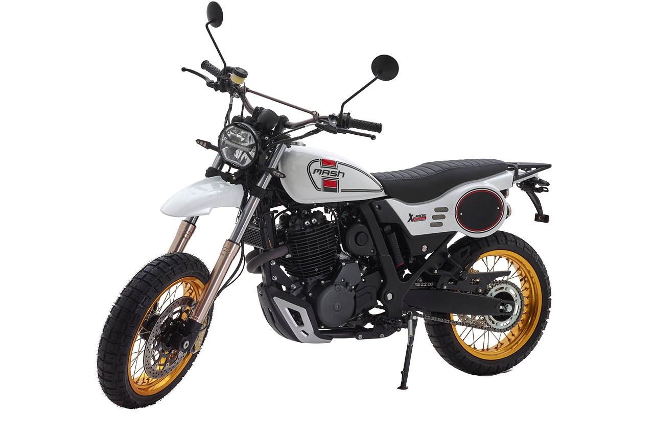 X-Ride 650cc - Blanc mash motorcycles X-Ride 650cc - Blanc mash motorcycles