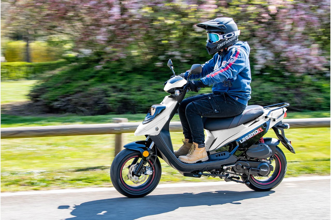 Legend'R 50cc - Blanc