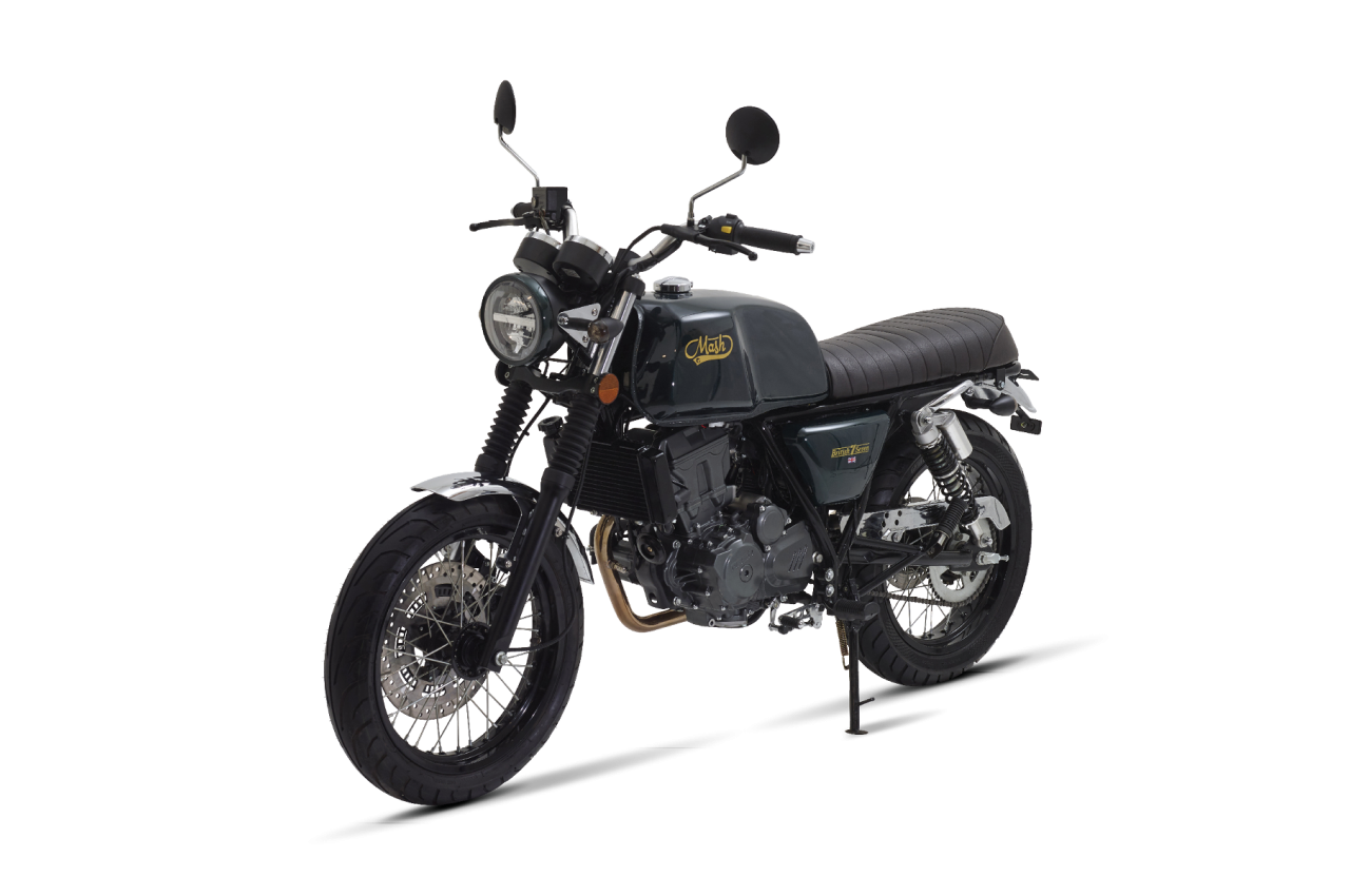 British Seven 125cc - British Green mash motorcycles