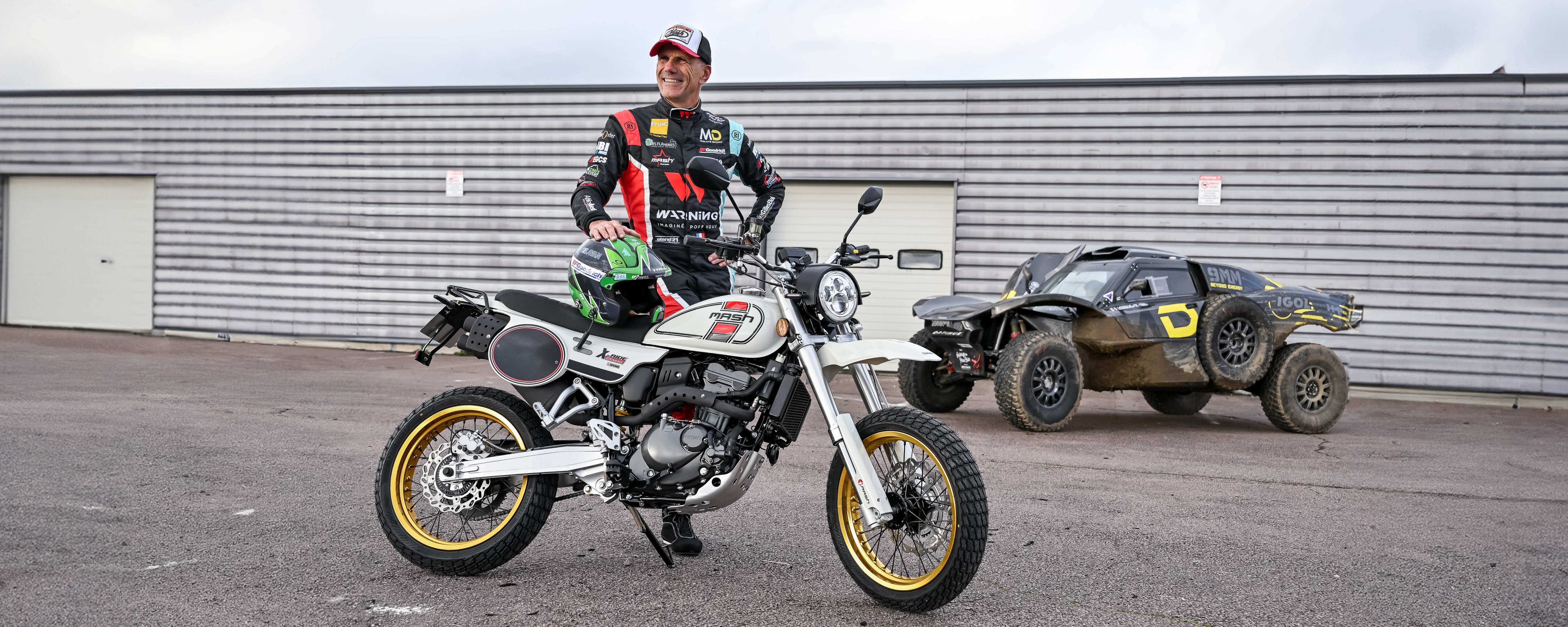 Mash Motorcycles est partenaire de MD Rallye Sport pour le Rallye Dakar 2024 aux côtés de Christian Lavieille