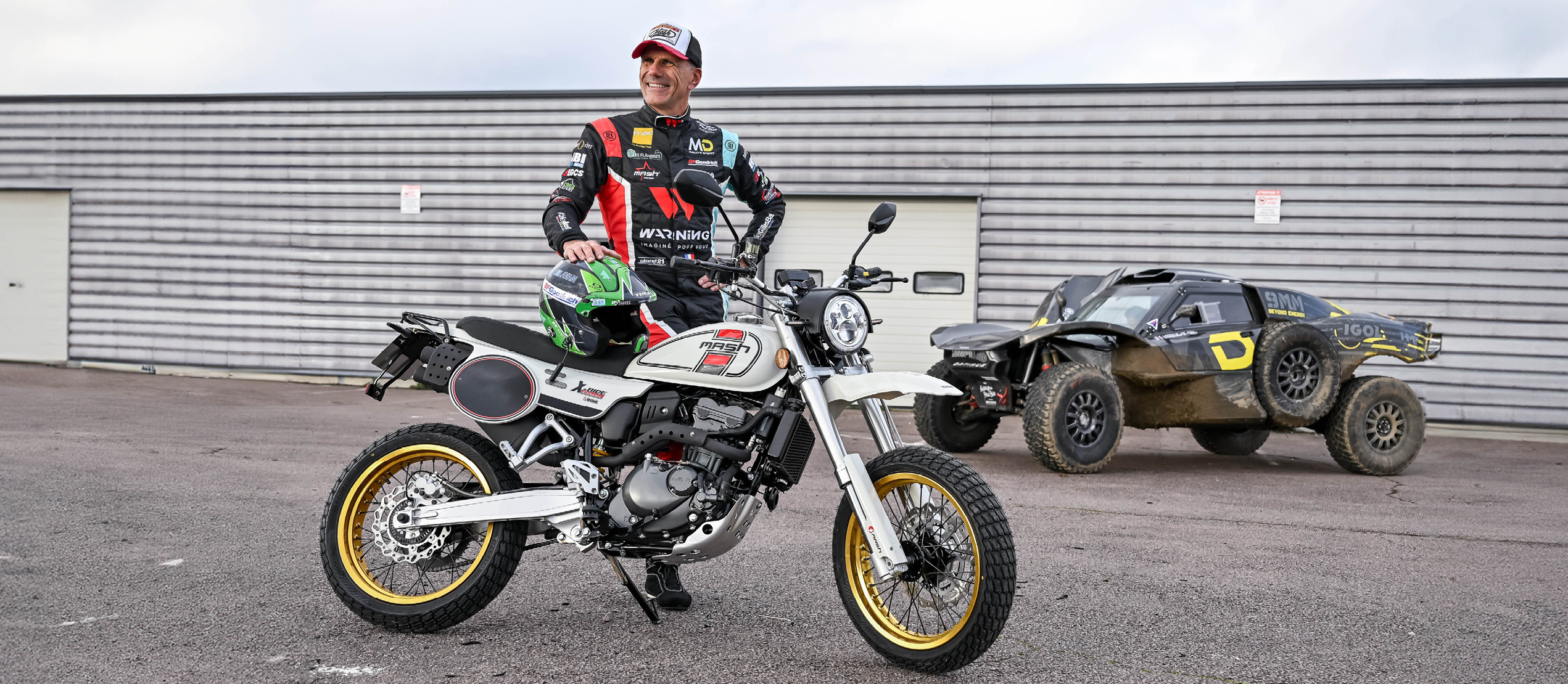 Mash partenaire pour le Rallye Dakar 2024