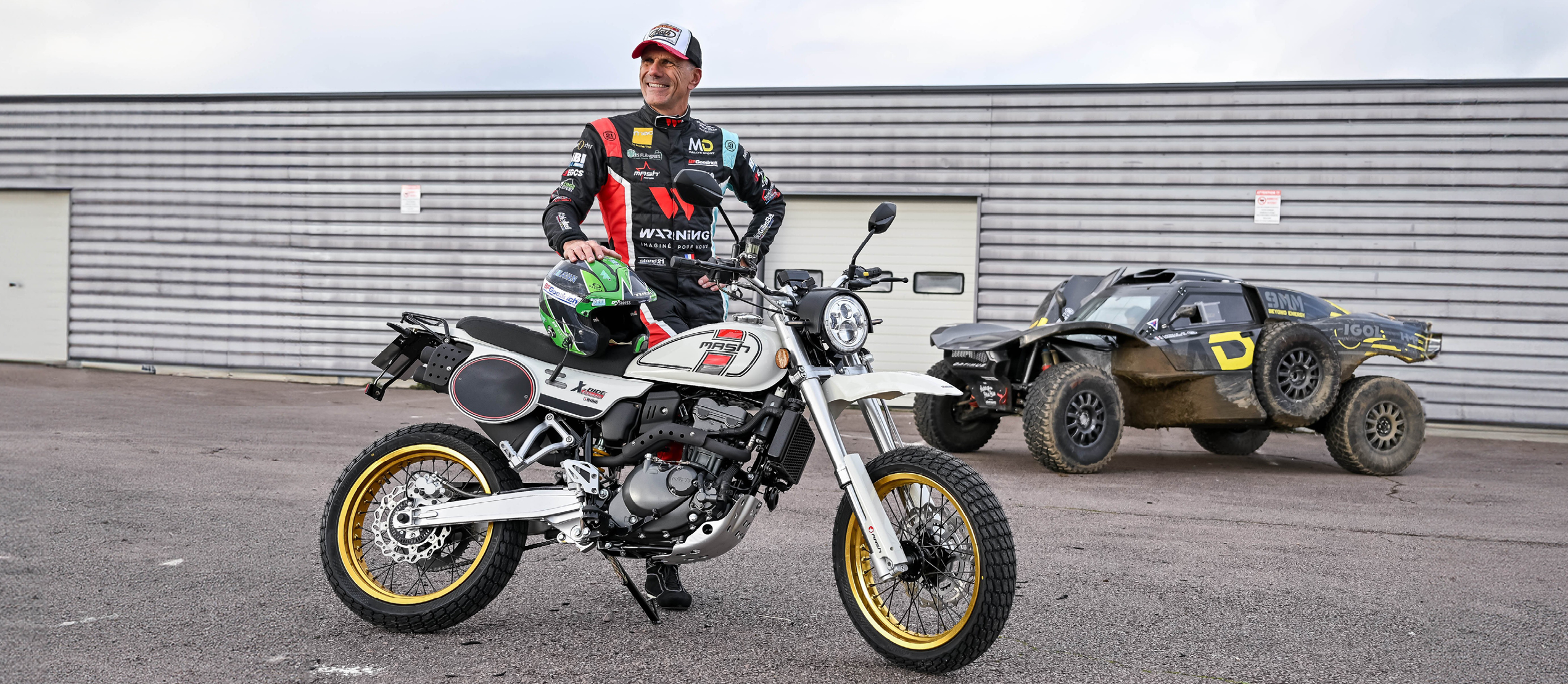 Mash Motorcycles est partenaire de MD Rallye Sport pour le Rallye Dakar 2024 aux côtés de Christian Lavieille