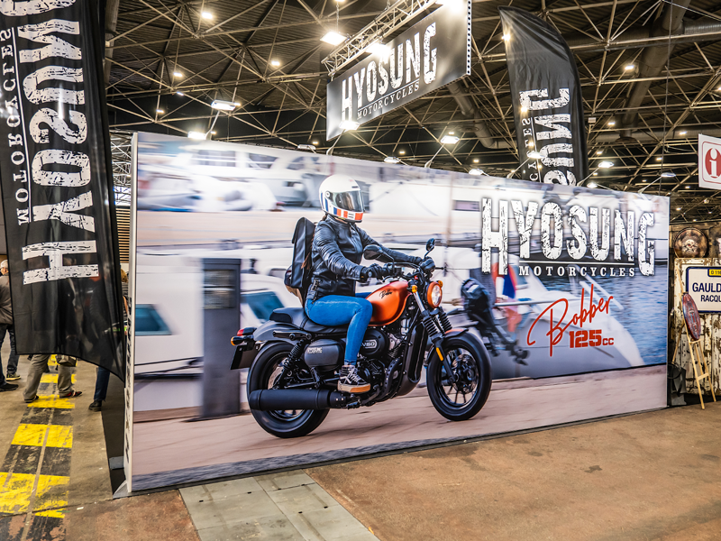 SALON DU 2 ROUES LYON HYOSUNG 5